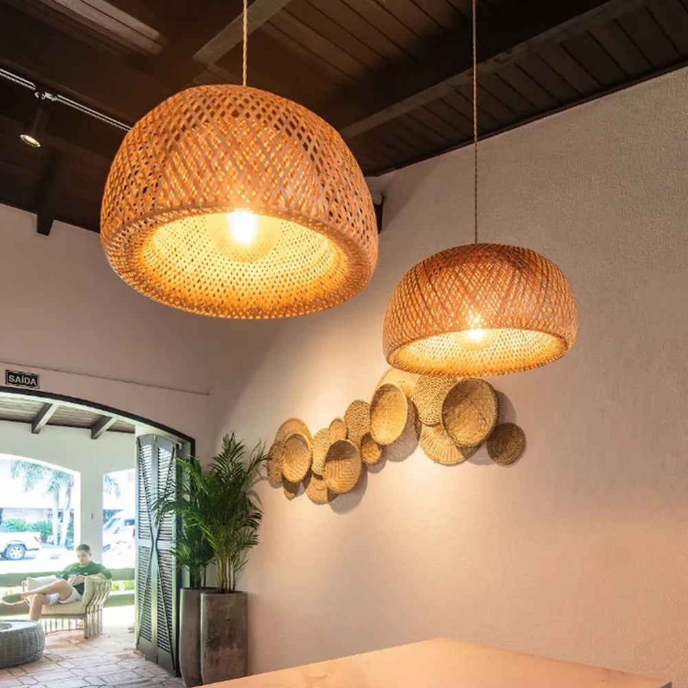 Pendente de Bambu Decorativo