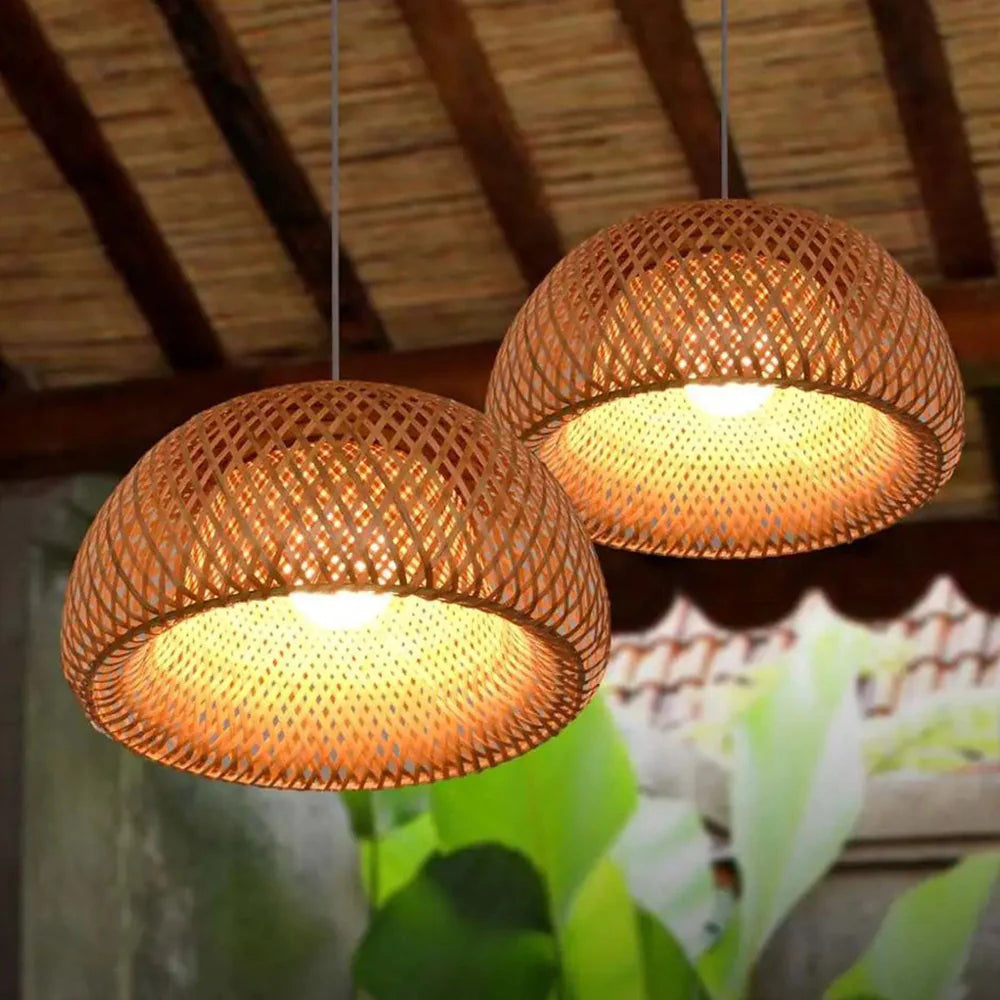 Pendente de Bambu Decorativo