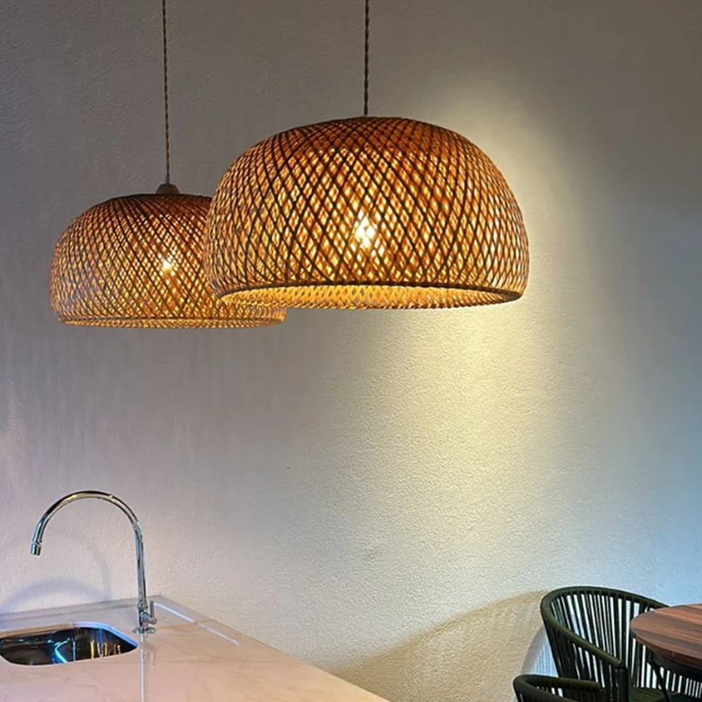 Pendente de Bambu Decorativo