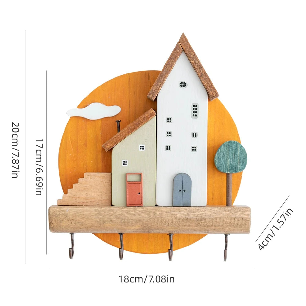 Gancho Decorativo Casal ao Pôr do Sol – Toque Romântico para Seu Lar