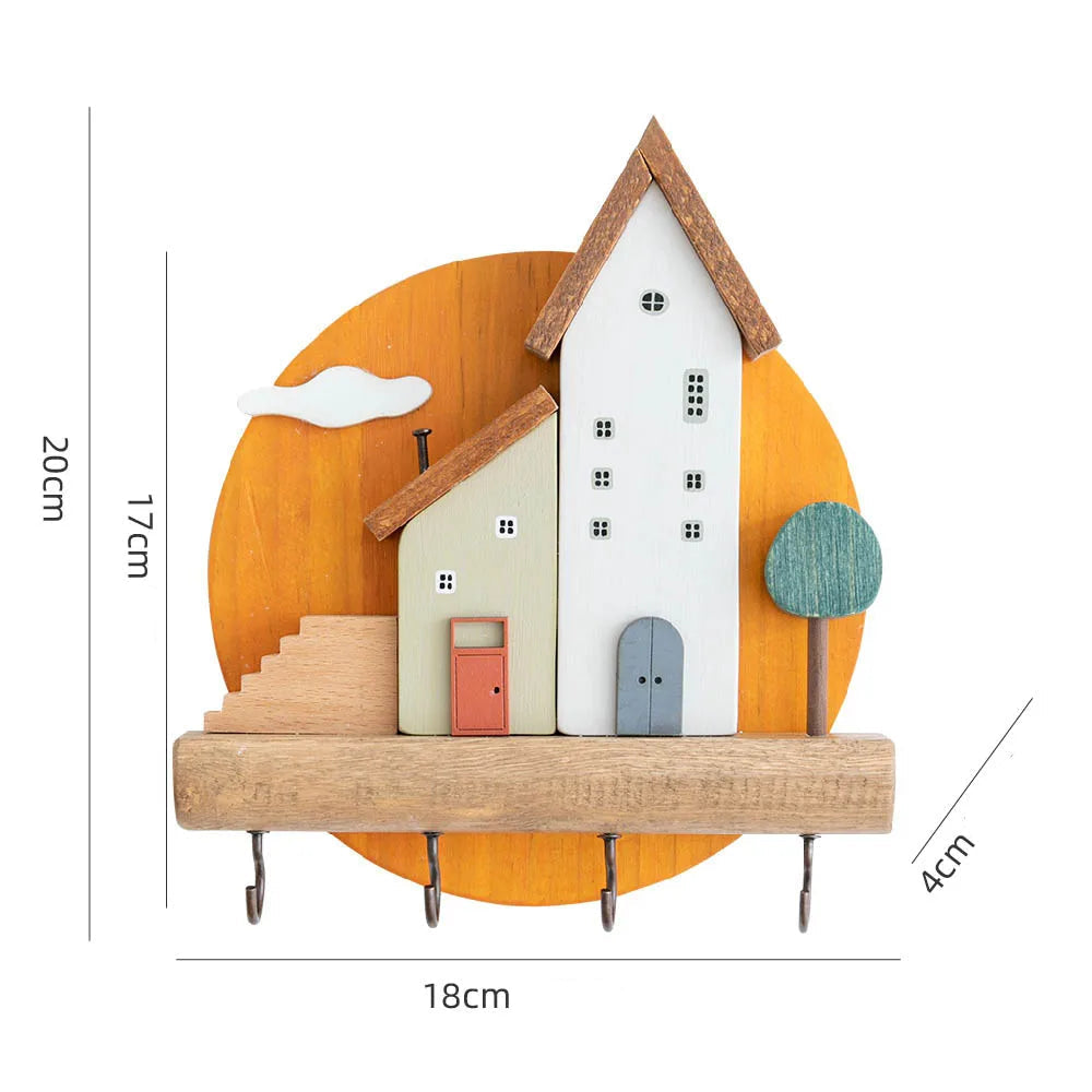 Gancho Decorativo Casal ao Pôr do Sol – Toque Romântico para Seu Lar