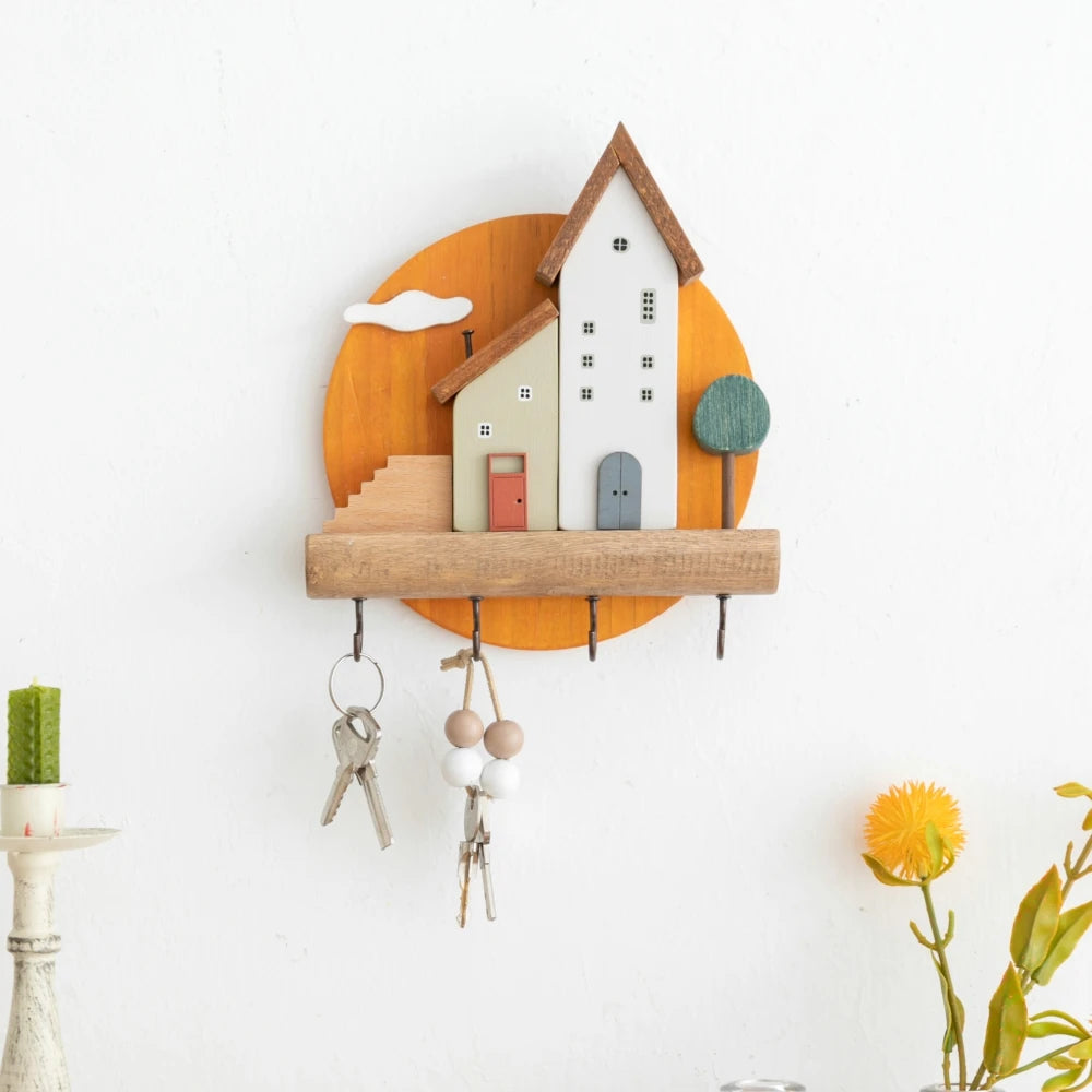 Gancho Decorativo Casal ao Pôr do Sol – Toque Romântico para Seu Lar