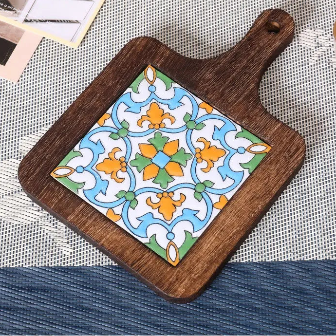Descanso de Panela Azulejo Português