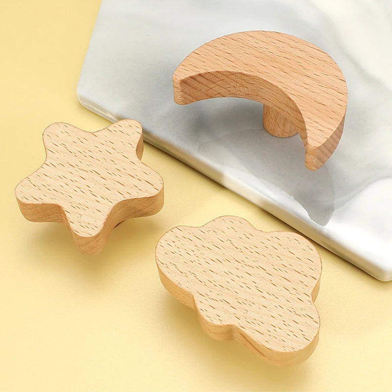 Gancho de madeira em formato de animais