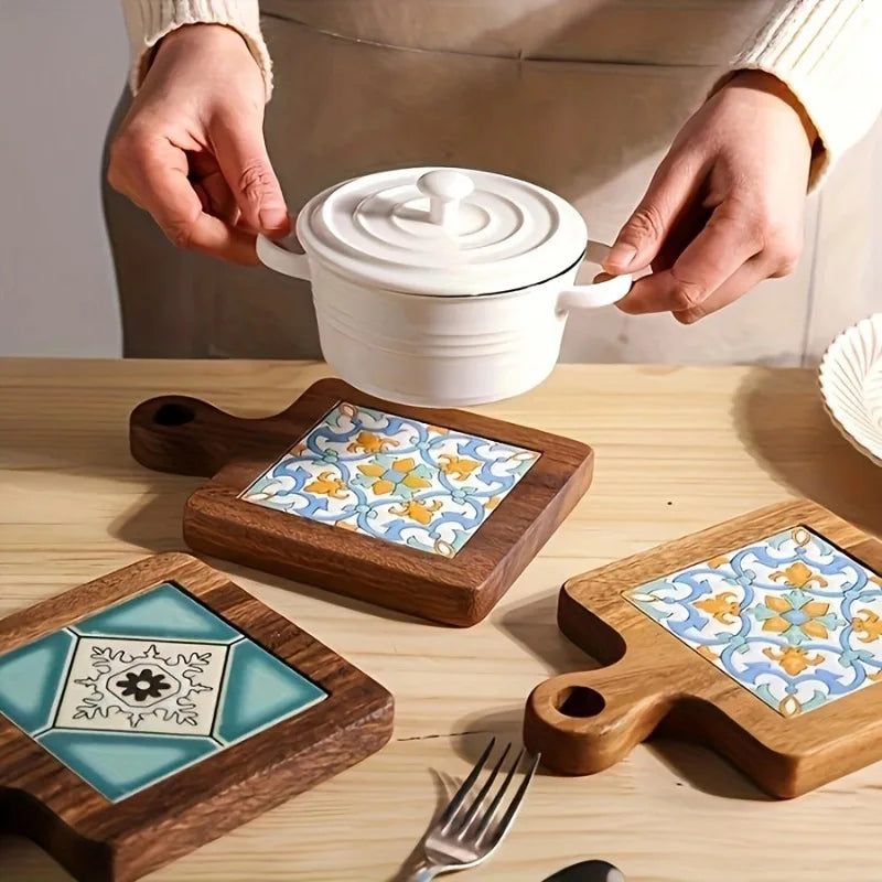 Descanso de Panela Azulejo Português